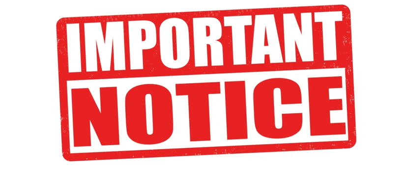 Important Notice Stamp